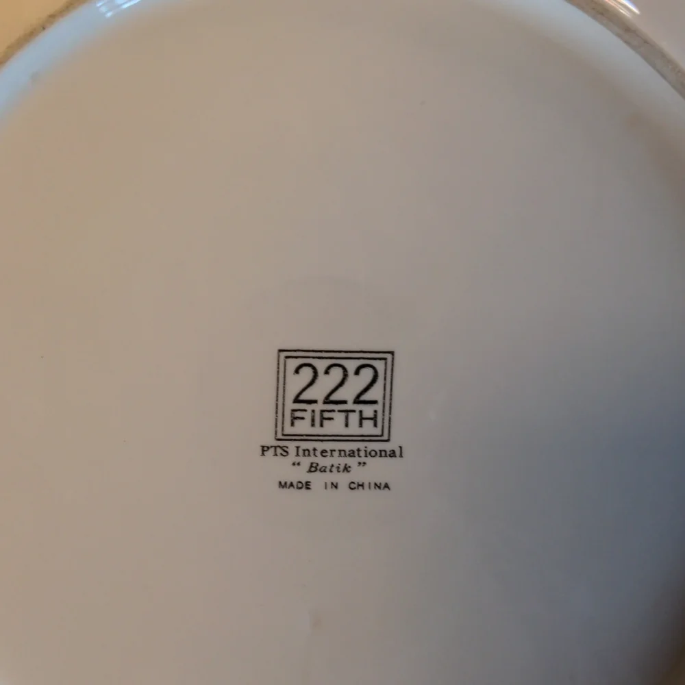 222 FIFTH Dinner Plate Dish